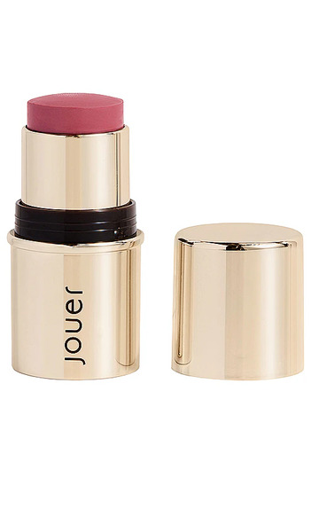  Jouer Cosmetics Blush & Bloom Cheek + Lip Stick In Rose. 