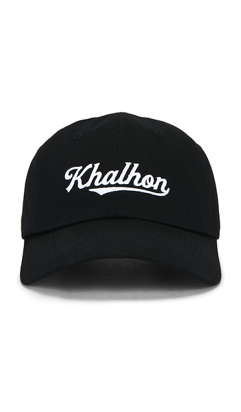  Khalhon Logo Ball Cap In Black. 