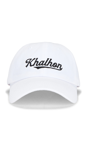  Khalhon Logo Ball Cap In White. 