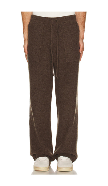  Krost Wool Knit Pants In Brown. Size S. Also In L, Xl/1x. 
