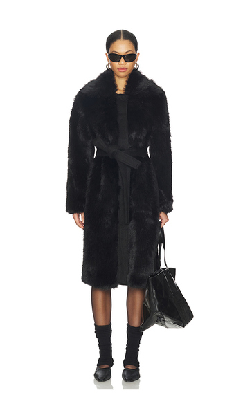  La Ligne Alpine Coat In Black. Size Xs/s. Also In M/l. 