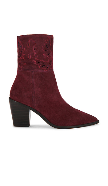  L'agence Anne Boot In Burgundy. Size 6.5. Also In 8, 9.5, 10. 
