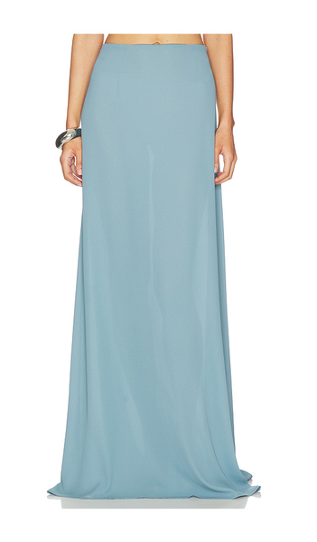  Lapointe Maxi Skirt In Blue. Size 0. Also In 2. 