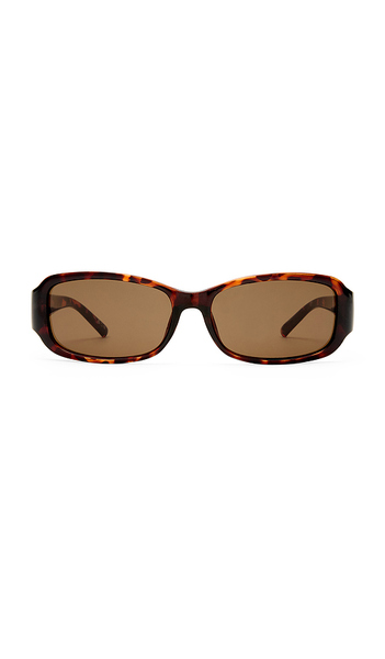  Le Specs Gigglemug Sunglasses In Brown. 