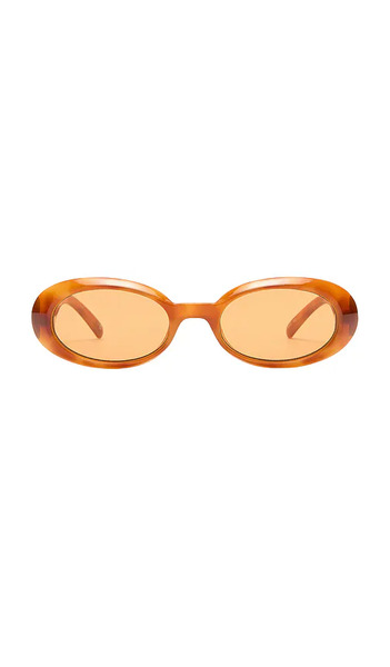  Le Specs Work It! Sunglasses In Orange. 