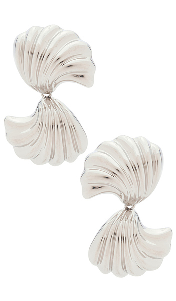  Lelet Ny Vini Drop Earrings In Metallic Silver. 