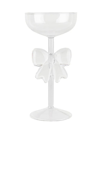 Lepel Club Clear Bow Glass In Neutral. 