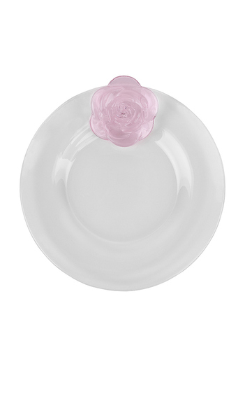  Lepel Club Rose Plate In Neutral. 