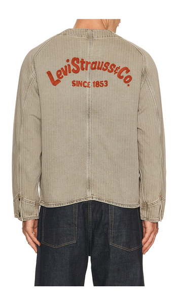  Levi's Engineer Jacket In Taupe. Size S. Also In M, L. 
