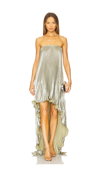  L'idee Feminite Dress In Sage. Size 6/xs. Also In 12/l. 