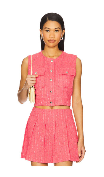  Line & Dot Emmeline Top In Pink. Size S. Also In Xl. 