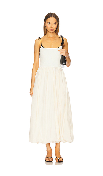  Line & Dot Jules Dress In Ivory. Size S. Also In Xs, M, L, Xl. 