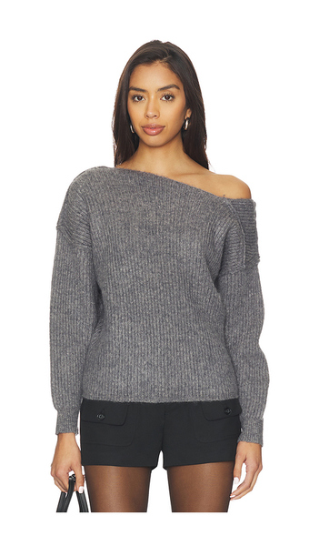  Line & Dot Shore Sweater In Charcoal. Size S. Also In M, L. 