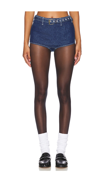  Lioness Halston Briefs In Denim-dark. Size L. Also In Xs, Xl. 
