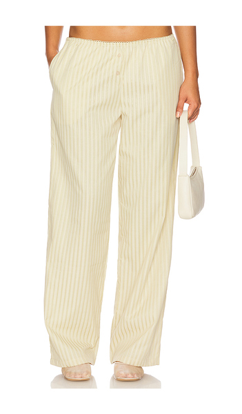  Lioness In Bloom Pant In Lemon. Size Xs. Also In S, Xxl. 