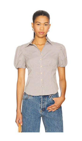  Lioness Mon Cheri Blouse In Neutral. Size Xs. Also In Xl. 