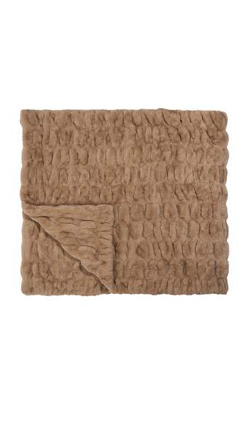  Lola Blankets Lola Original Blanket In Brown. 