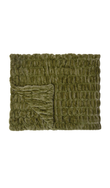  Lola Blankets Lola Original Blanket In Green. 