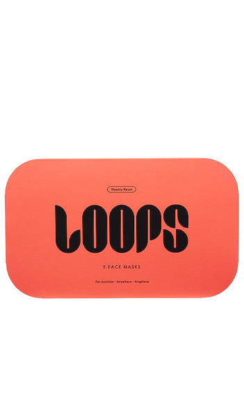 Loops Weekly Reset Face Mask 5 Pack In Beauty: Na. 