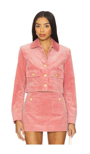  Loveshackfancy Aylin Jacket In Pink. Size 4. Also In 10, 12. 