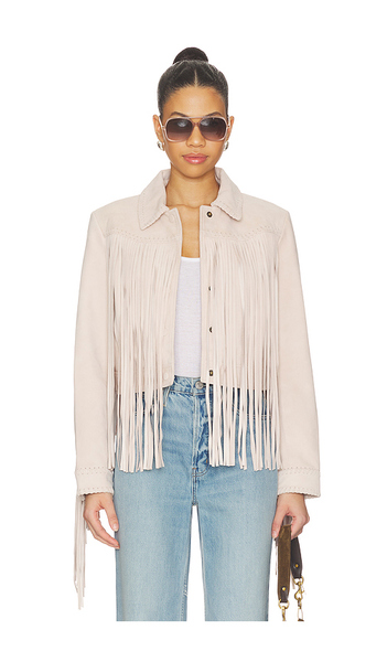  Loveshackfancy Maelis Jacket In Rose. Size S. Also In Xxs, Xs, M, L. 