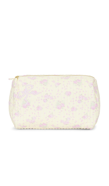  Loveshackfancy Octavia With Bow Bag In Cream,lavender. 