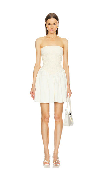  Lpa Stacci Mini Dress In Neutral. Size M. Also In L. 