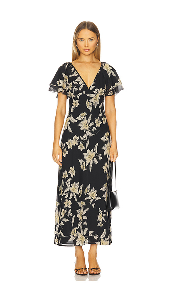  Lspace Lover Maxi Dress In Black. Size S. Also In Xs. 
