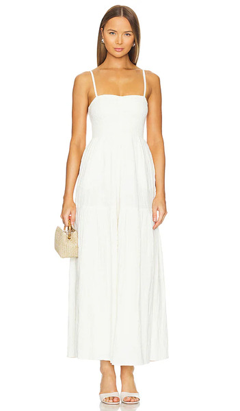  Lspace Mallorca Dress In Cream. Size S. Also In M, L. 