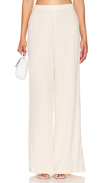  Lspace Santos Pant In Cream. Size S. Also In Xs, L, Xl. 