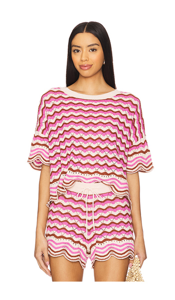  Lspace Sunchaser Top In Pink. Size M. Also In L, Xl. 