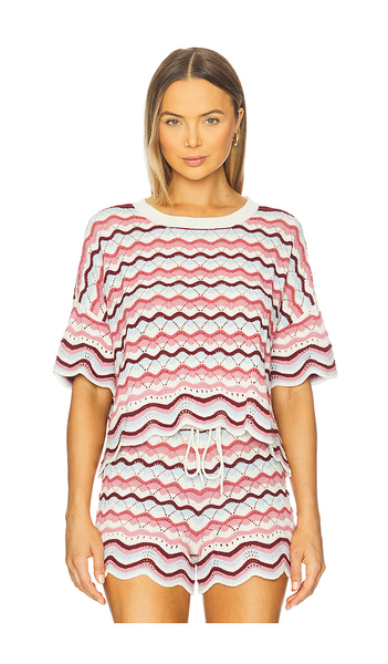  Lspace Sunchaser Top In Sand In Multi. Size S. Also In L, Xl. 