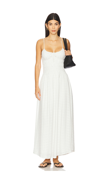  Lspace Tala Maxi Dress In Ivory. Size S. Also In M, L, Xl. 
