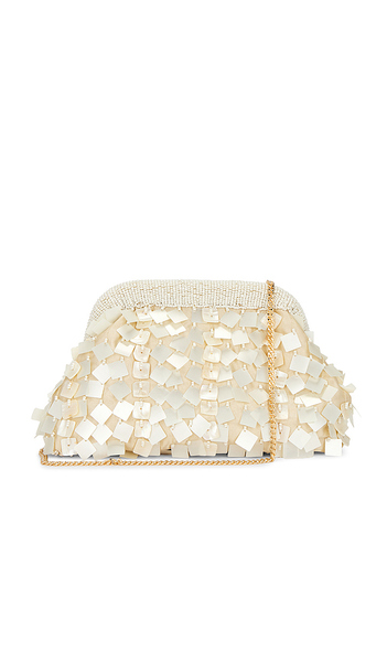  Lspace Vienna Clutch In Cream. 