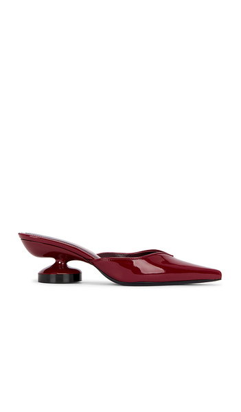 Lucasheva Rachel Mule In Red. Size 37. Also In 41. 