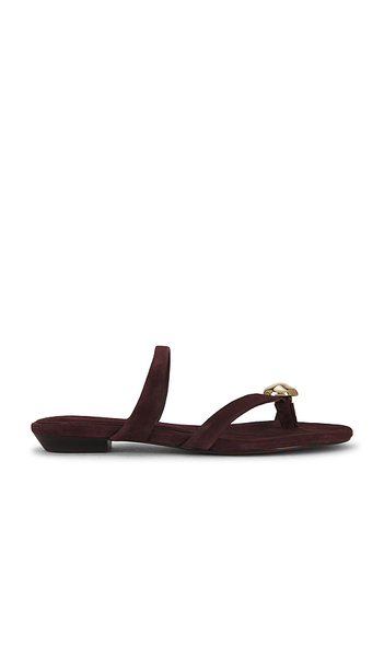  Madewell Mila Organic Hardware Thong Sandal In Chocolate. Size 6. Also In 6.5, 7, 7.5, 8, 8.5, 9, 9.5, 10. 