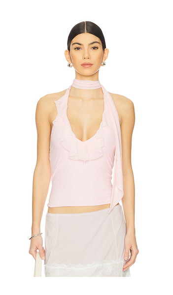  Majorelle Clara Top In Pink. Size M. Also In Xl. 