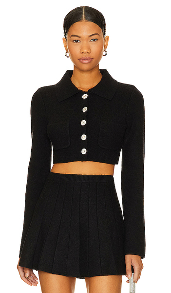  Majorelle Solveig Cardigan In Black. Size M. Also In Xs, S, L. 