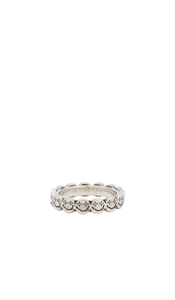  Maple Nevermind Ring In Metallic Silver. Size 9. Also In 10, 11, 7, 8. 