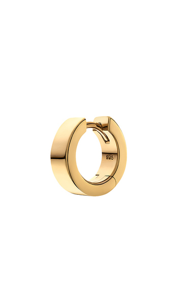  Miansai 4mm Huggie Earring In Metallic Gold. 