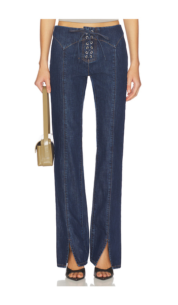  Miaou Element Bootcut In Blue. Size S. Also In M, L. 