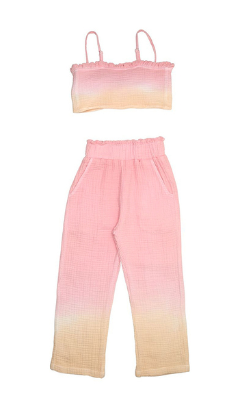  Mini Dreamers Kids Cabo Dip Dye Set 26 In Multi. Size 6. Also In 8, 10. 