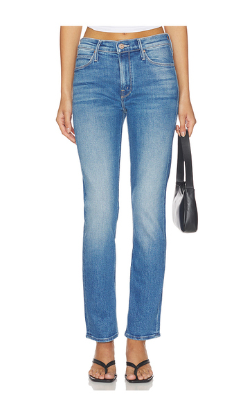  Mother The Mid Rise Dazzler Hover Jeans In Blue. Size 23. Also In 24, 25, 26, 27, 28, 29, 30, 31, 32, 33, 34. 