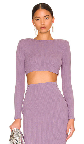  Nbd Rory Top In Lavender. Size M. Also In Xl. 