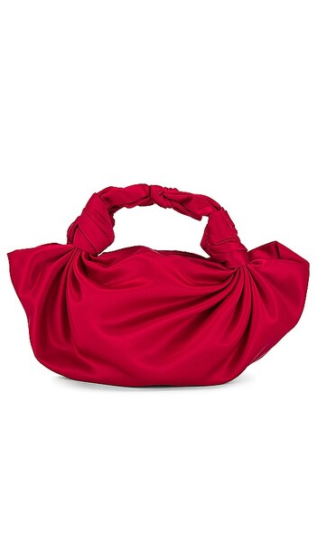  Nla Collection Knot Bag In Red. 