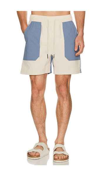  Oas Rex Swim Shorts In Blue,blue. Size M. Also In L, Xl/1x. 