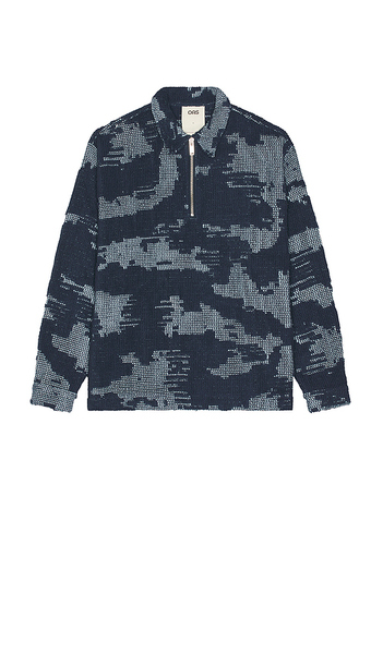  Oas Smoke Polo Shirt In Blue. Size M. Also In Xl/1x. 