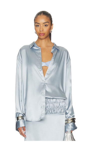  Operasport June Shirt In Baby Blue. Size S. Also In M. 