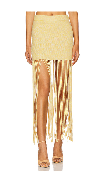  Osis Studio Libby Skirt In Lemon. Size S. Also In Xs. 