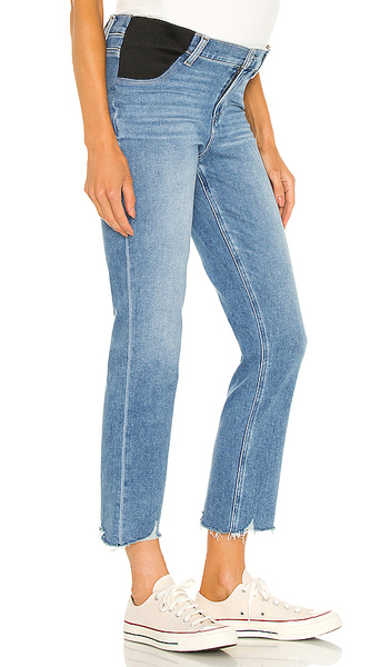  Paige Cindy Maternity Jean With Elastic Waistband Jeans In Denim-medium. Size 25. Also In 26, 23, 33, 34. 